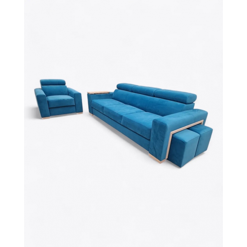 Zestaw sofa + fotel Softi -...