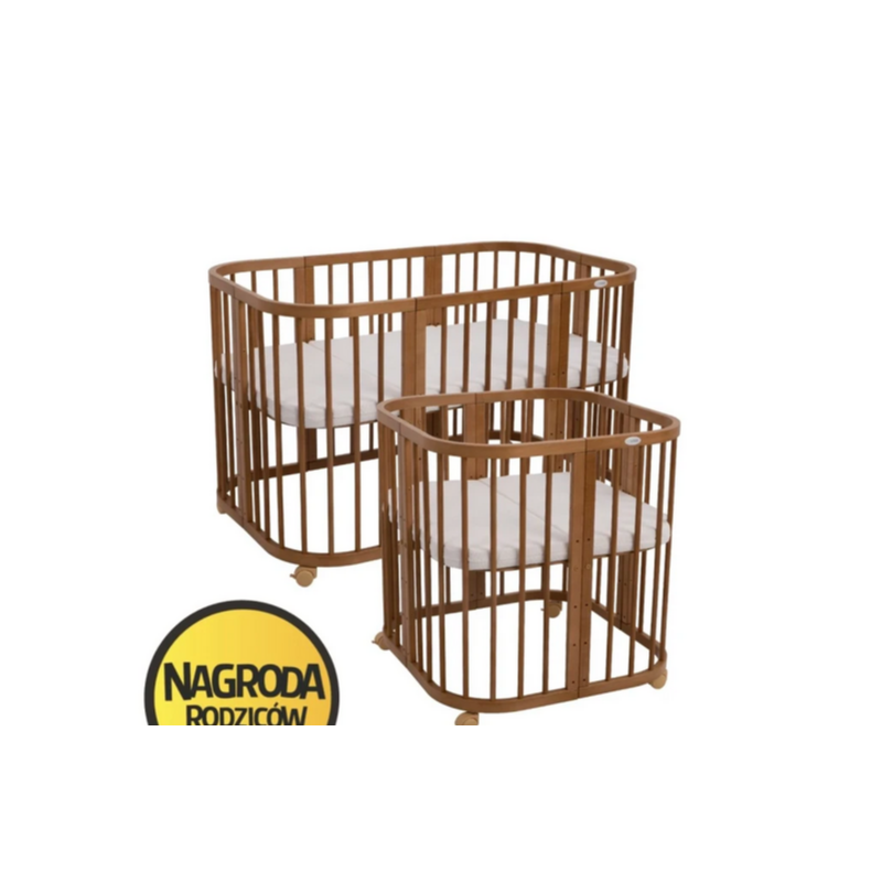 Drewniane Łóżeczko 7w1 z...