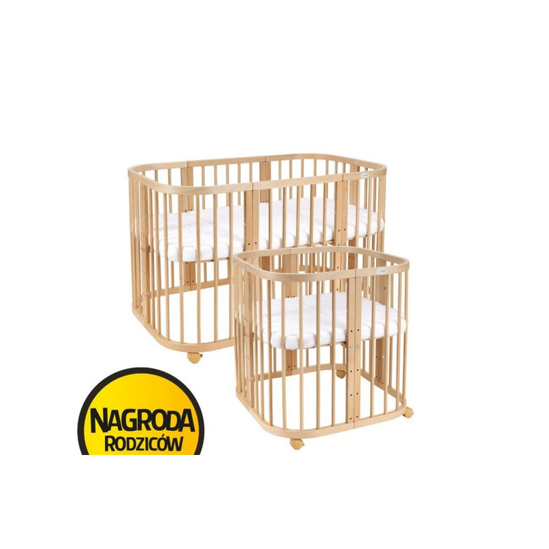 Drewniane Łóżeczko 7w1 z...