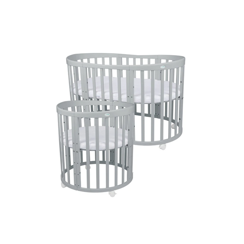 Drewniane Owalne Łóżeczko...