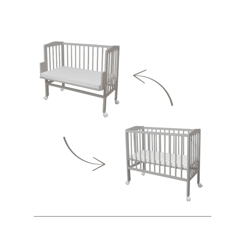 Łóżeczko dostawne 2w1 z...